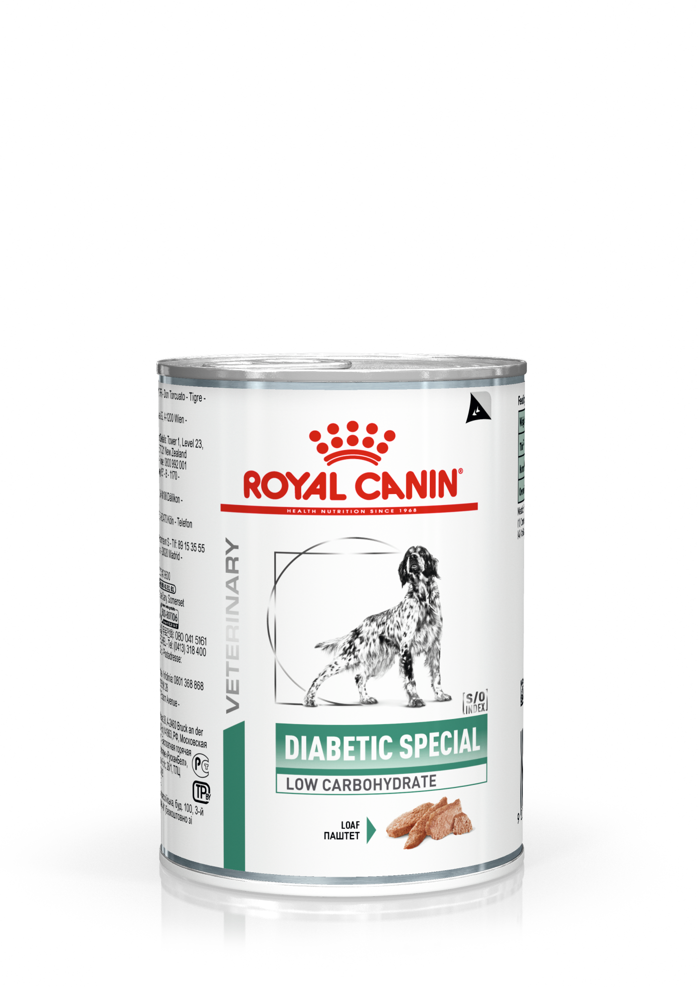 Diabetic (Special Low Carb) : Wet Can 410g x 12
